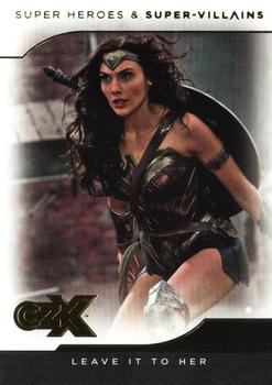 2019 Cryptozoic CZX Super Heroes & Super Villains #30 Leave It to Her Front