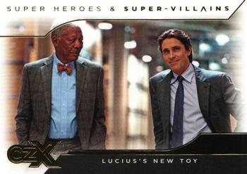2019 Cryptozoic CZX Super Heroes & Super Villains #37 Lucius’s New Toy Front