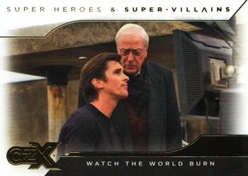 2019 Cryptozoic CZX Super Heroes & Super Villains #44 Watch the World Burn Front