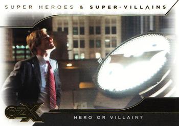 2019 Cryptozoic CZX Super Heroes & Super Villains #45 Hero or Villain? Front