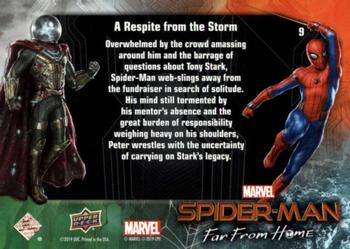 2019 Upper Deck Marvel Spider-Man Far From Home #9 A Respite from the Storm Back