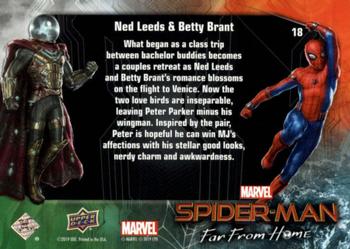 2019 Upper Deck Marvel Spider-Man Far From Home #18 Ned Leeds & Betty Brant Back