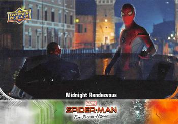2019 Upper Deck Marvel Spider-Man Far From Home #41 Midnight Rendezvous Front