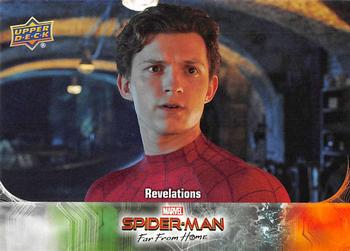 2019 Upper Deck Marvel Spider-Man Far From Home #43 Revelations Front