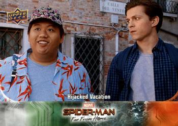 2019 Upper Deck Marvel Spider-Man Far From Home #54 Hijacked Vacation Front