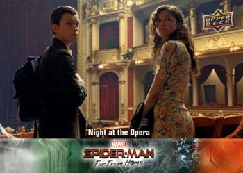 2019 Upper Deck Marvel Spider-Man Far From Home #61 Night at the Opera Front