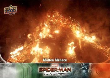 2019 Upper Deck Marvel Spider-Man Far From Home #64 Molten Menace Front