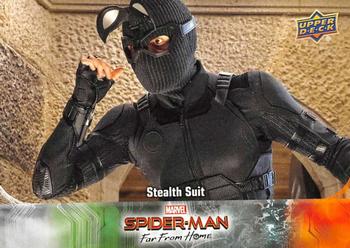 2019 Upper Deck Marvel Spider-Man Far From Home #65 Stealth Suit Front
