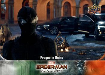 2019 Upper Deck Marvel Spider-Man Far From Home #70 Prague in Ruins Front