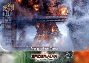 2019 Upper Deck Marvel Spider-Man Far From Home #88 Avengers-Level Threat Front