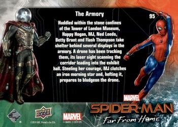 2019 Upper Deck Marvel Spider-Man Far From Home #95 The Armory Back