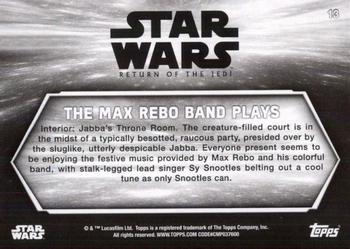 2020 Topps Star Wars Return of the Jedi Black & White #13 The Max Rebo Band Plays Back
