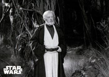 2020 Topps Star Wars Return of the Jedi Black & White #52 Ben Kenobi Returns Front