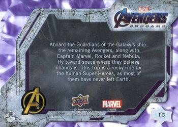 2020 Upper Deck Marvel Avengers Endgame & Captain Marvel #10 Benatar Back