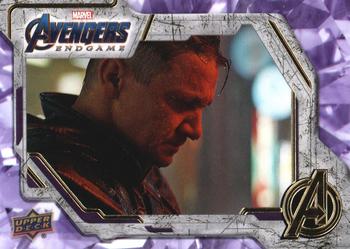2020 Upper Deck Marvel Avengers Endgame & Captain Marvel #22 Hawkeye's Retribution Front