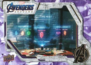 2020 Upper Deck Marvel Avengers Endgame & Captain Marvel #25 Time Heist Front