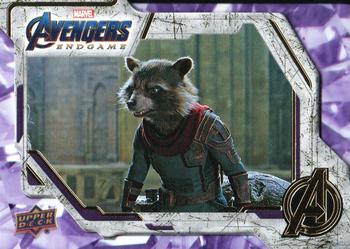 2020 Upper Deck Marvel Avengers Endgame & Captain Marvel #31 Rocket Raccoon Front