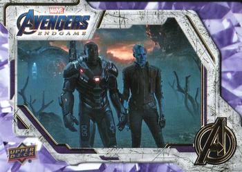 2020 Upper Deck Marvel Avengers Endgame & Captain Marvel #33 Nebula / Rhodey Front