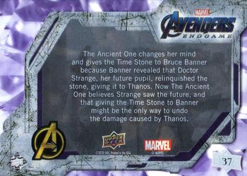 2020 Upper Deck Marvel Avengers Endgame & Captain Marvel #37 Ancient One Back