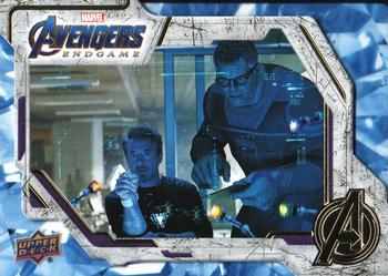 2020 Upper Deck Marvel Avengers Endgame & Captain Marvel #56 Studying the Stones Front