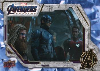 2020 Upper Deck Marvel Avengers Endgame & Captain Marvel #62 Time Messes Back Front