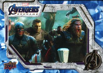 2020 Upper Deck Marvel Avengers Endgame & Captain Marvel #72 Lead the Way Front