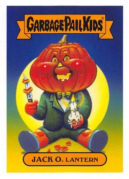 2019 Topps Garbage Pail Kids: Revenge of Oh, the Horror-ible! - Classic Monsters Sticker #2a Jack O. Lantern Front