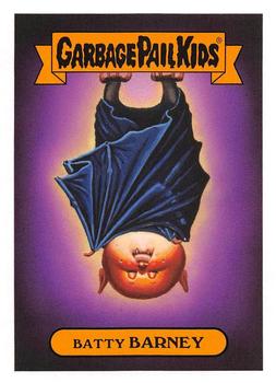 2019 Topps Garbage Pail Kids: Revenge of Oh, the Horror-ible! - Classic Monsters Sticker #3b Batty Barney Front