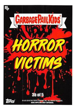 2019 Topps Garbage Pail Kids: Revenge of Oh, the Horror-ible! - Horror Victims #3b Wally Flower Back