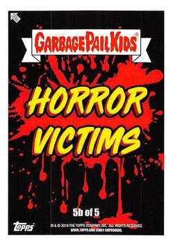 2019 Topps Garbage Pail Kids: Revenge of Oh, the Horror-ible! - Horror Victims #5b Shark Bait Kate Back