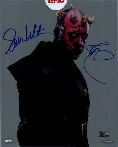 2019 Topps Star Wars Authentics - Autographed 8x10 Photographs Multi-Signed #NNO Ray Park / Sam Witwer Front