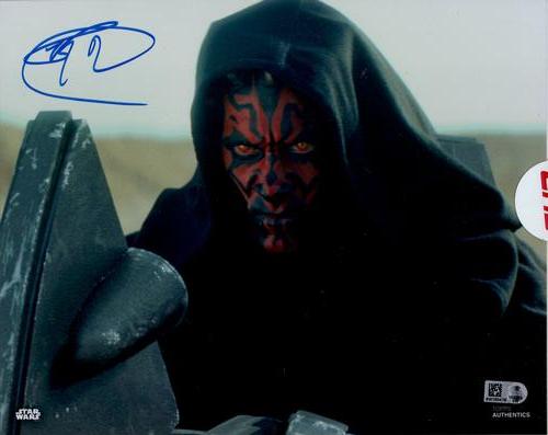 2019 Topps Star Wars Authentics - Autographed 8x10 Photographs Prequels #NNO Ray Park Front