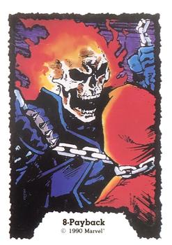 1990 Comic Images Ghost Rider #8 Payback Front