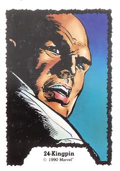 1990 Comic Images Ghost Rider #24 Kingpin Front