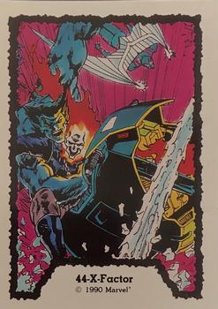 1990 Comic Images Ghost Rider #44 X-Factor Front