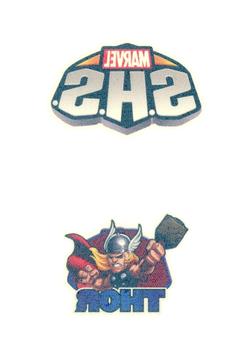 2009 Upper Deck Super Hero Squad - Tattoos #NNO SHS Logo / Thor Front