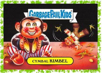 2019 Topps Garbage Pail Kids: Revenge of Oh, the Horror-ible! - Blood Splatter Green #10b Cymbal Kimbel Front