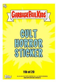 2019 Topps Garbage Pail Kids: Revenge of Oh, the Horror-ible! - Blood Splatter Green #11b Misty Vampire Back