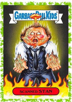 2019 Topps Garbage Pail Kids: Revenge of Oh, the Horror-ible! - Blood Splatter Green #14a Scanned Stan Front