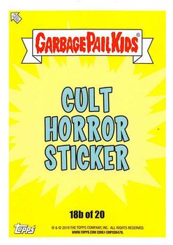 2019 Topps Garbage Pail Kids: Revenge of Oh, the Horror-ible! - Blood Splatter Green #18b Trilogy of Terry Back