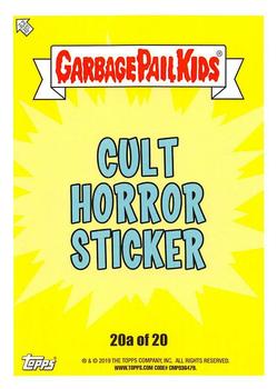2019 Topps Garbage Pail Kids: Revenge of Oh, the Horror-ible! - Blood Splatter Green #20a Liv Stick Back