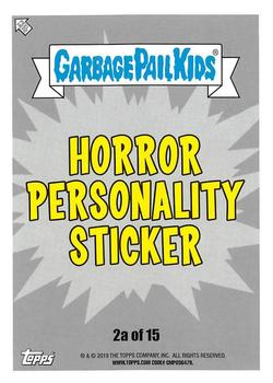 2019 Topps Garbage Pail Kids: Revenge of Oh, the Horror-ible! - Blood Splatter Green #2a Joined John Back