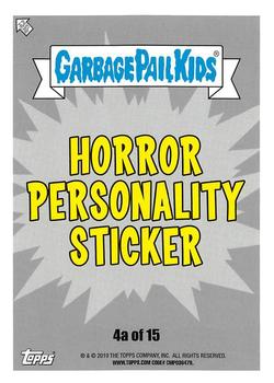 2019 Topps Garbage Pail Kids: Revenge of Oh, the Horror-ible! - Blood Splatter Green #4a Suspenseful Stephen Back