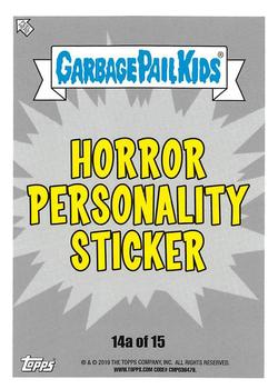 2019 Topps Garbage Pail Kids: Revenge of Oh, the Horror-ible! - Blood Splatter Green #14a Transformed Tom Back