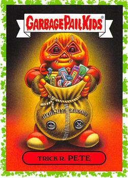 2019 Topps Garbage Pail Kids: Revenge of Oh, the Horror-ible! - Blood Splatter Green #14b Trick R. Pete Front