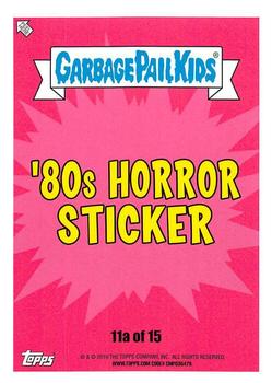 2019 Topps Garbage Pail Kids: Revenge of Oh, the Horror-ible! - Blood Splatter Purple #11a Rex Wrecks Back