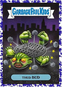 2019 Topps Garbage Pail Kids: Revenge of Oh, the Horror-ible! - Blood Splatter Purple #4a Thud Bud Front