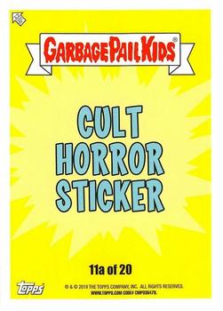 2019 Topps Garbage Pail Kids: Revenge of Oh, the Horror-ible! - Blood Splatter Purple #11a Jumping Jiang Back