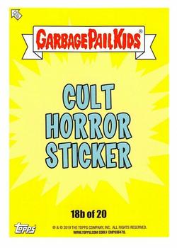 2019 Topps Garbage Pail Kids: Revenge of Oh, the Horror-ible! - Blood Splatter Purple #18b Trilogy of Terry Back