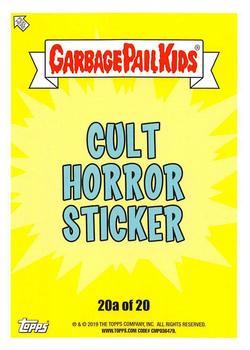 2019 Topps Garbage Pail Kids: Revenge of Oh, the Horror-ible! - Blood Splatter Purple #20a Liv Stick Back
